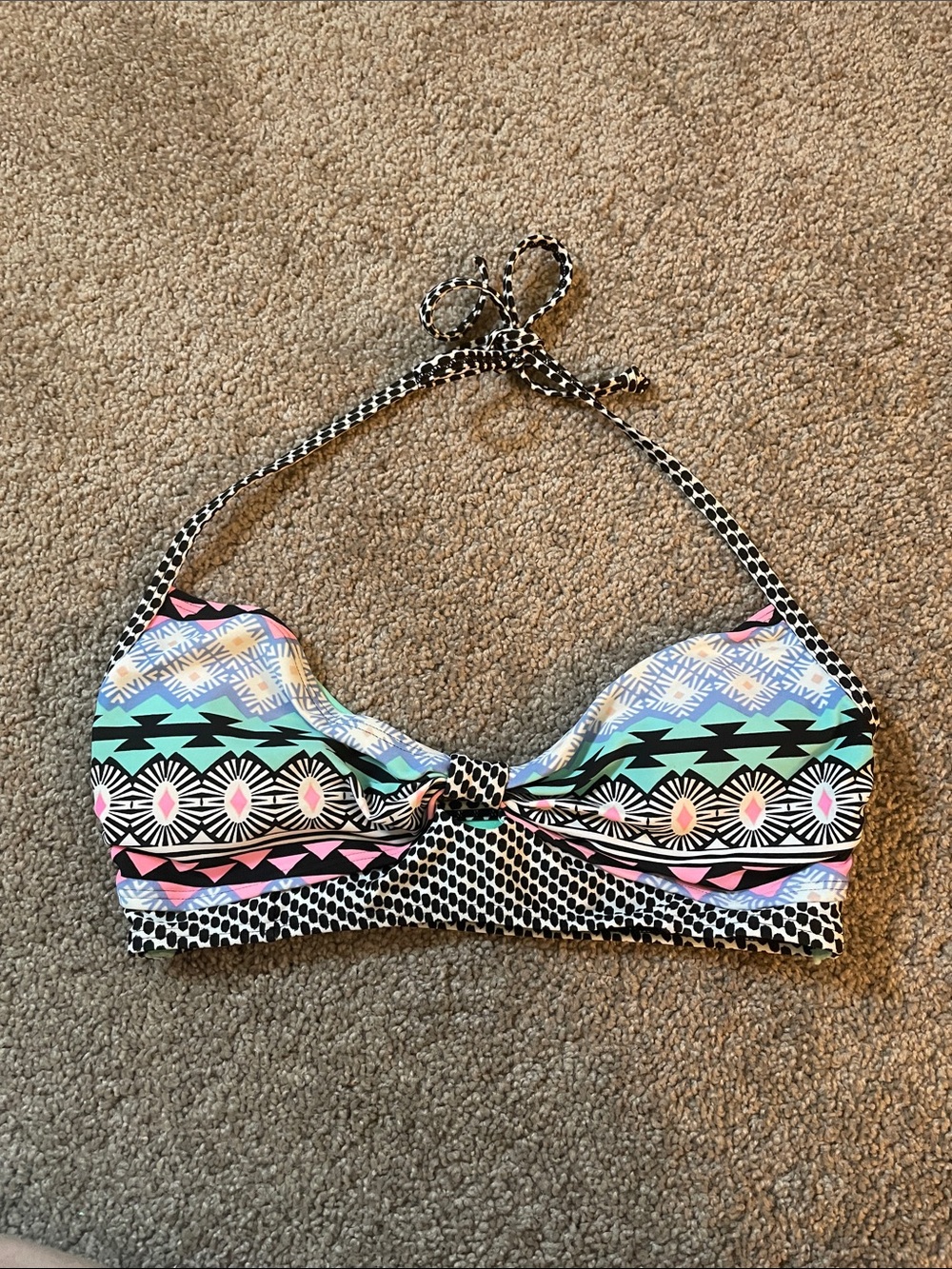Women’s Bikini Top- Tribal Print